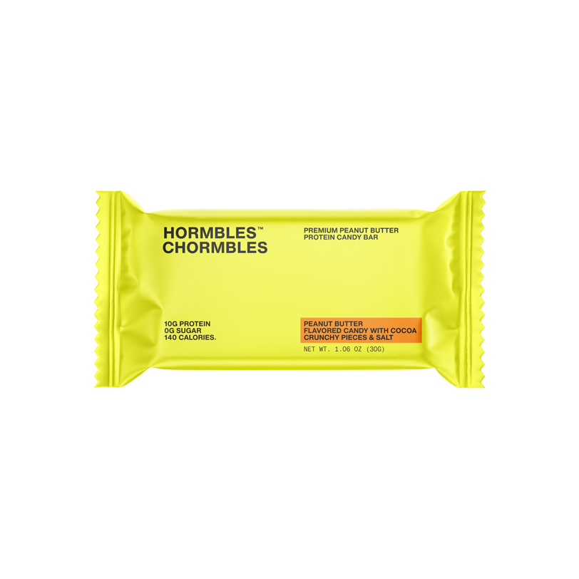 Hormbles Chormbles 10g Protein Bars - Peanut Butter, One Bar