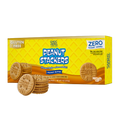 Front package of ChocZero Peanut Stackers Cookies, 9 oz
