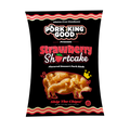 Pork King Good Flavored Dessert Pork Rinds, 3 oz - Strawberry Shortcake
