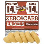 Included: Zero Net Carb Bagels Cinnamon