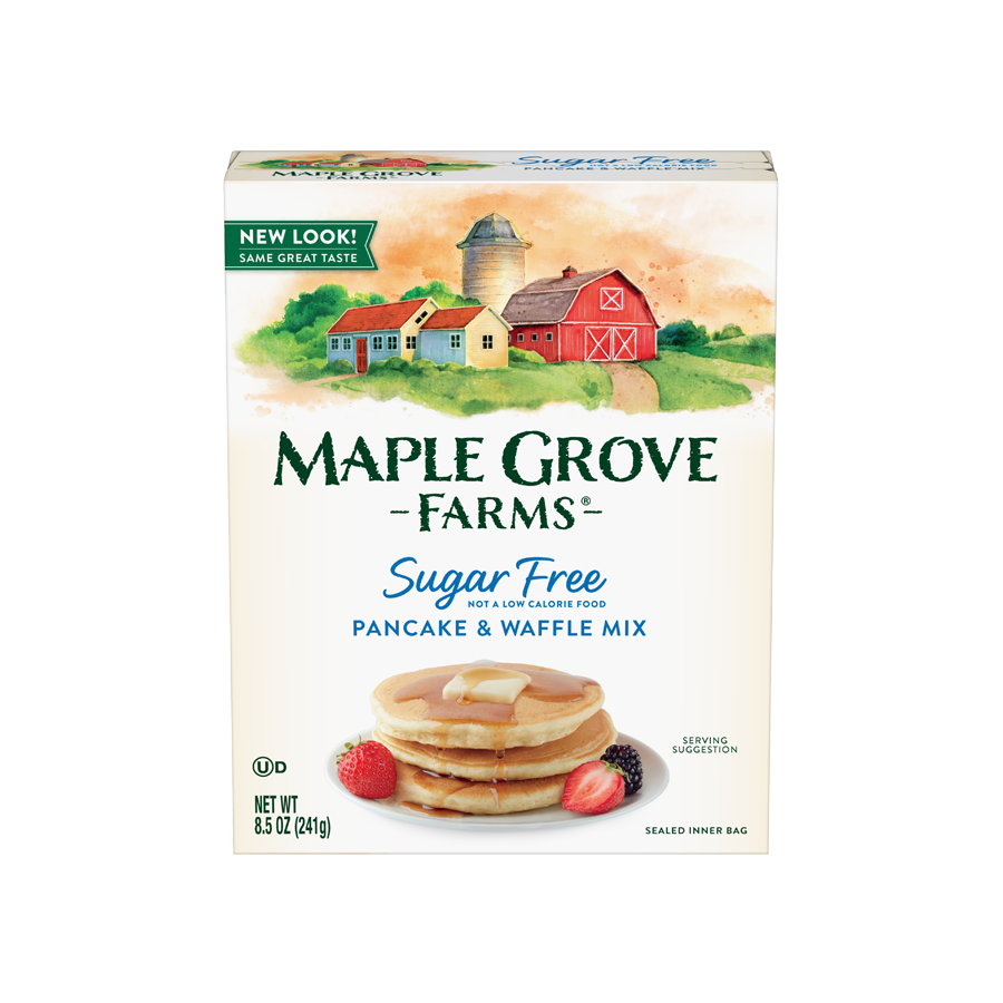 Maple Grove Farms Sugar Free Pancake & Waffle Mix 8.5 oz. box