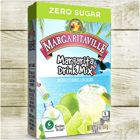 Margaritaville Zero Sugar Singles-to-Go - Margarita 6 packets