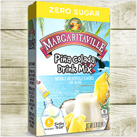 Margaritaville Zero Sugar Singles-to-Go - Pina Colada 6 packets