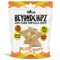 Front of a BeyondChipz Plain Ol' Tasty Torpillas bag.