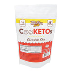 A pouch of ThinSlim Foods CooKETOs Chocolate Chip cookies.