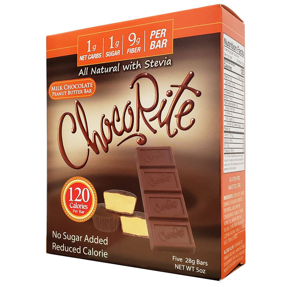 Chocolate Bars Milk Chocolate Peanut Butter 5pack