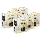 Six boxes of Say Cheese Diet Marble mini cheesecakes.