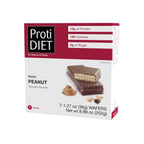 Proti Diet Coated Protein Wafer Bars, Peanut Flavor, 7 Bars - 1-Pack