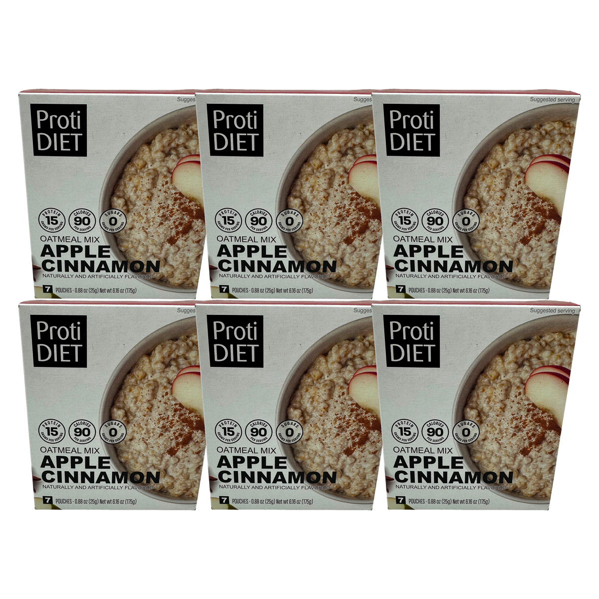 Proti Diet Avena de Proteínas, Manzana y Canela, 7 Sobres
