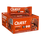 Quest Nutrition Hero Crispy Protein Bar in Chocolate Caramel Pecan #Size_12 bars, product image 14.