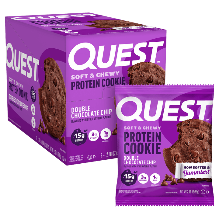 Quest Nutrition Quest Protein Cookie in Double Chocolate Chip, product image 14.
