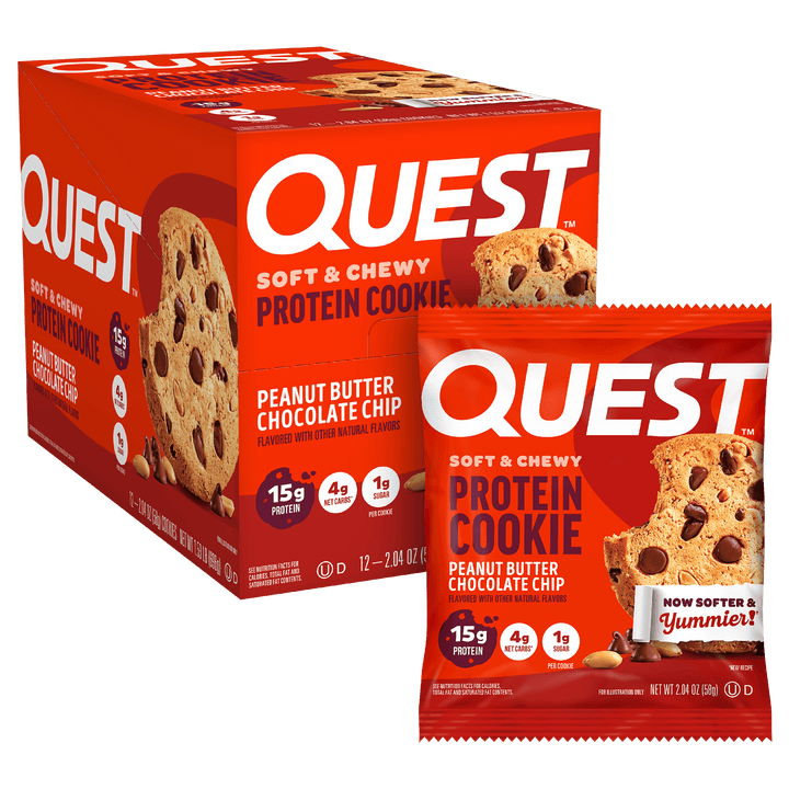 Quest Nutrition Quest Protein Cookie in Peanut Butter Chocolate Chip, product image 7.