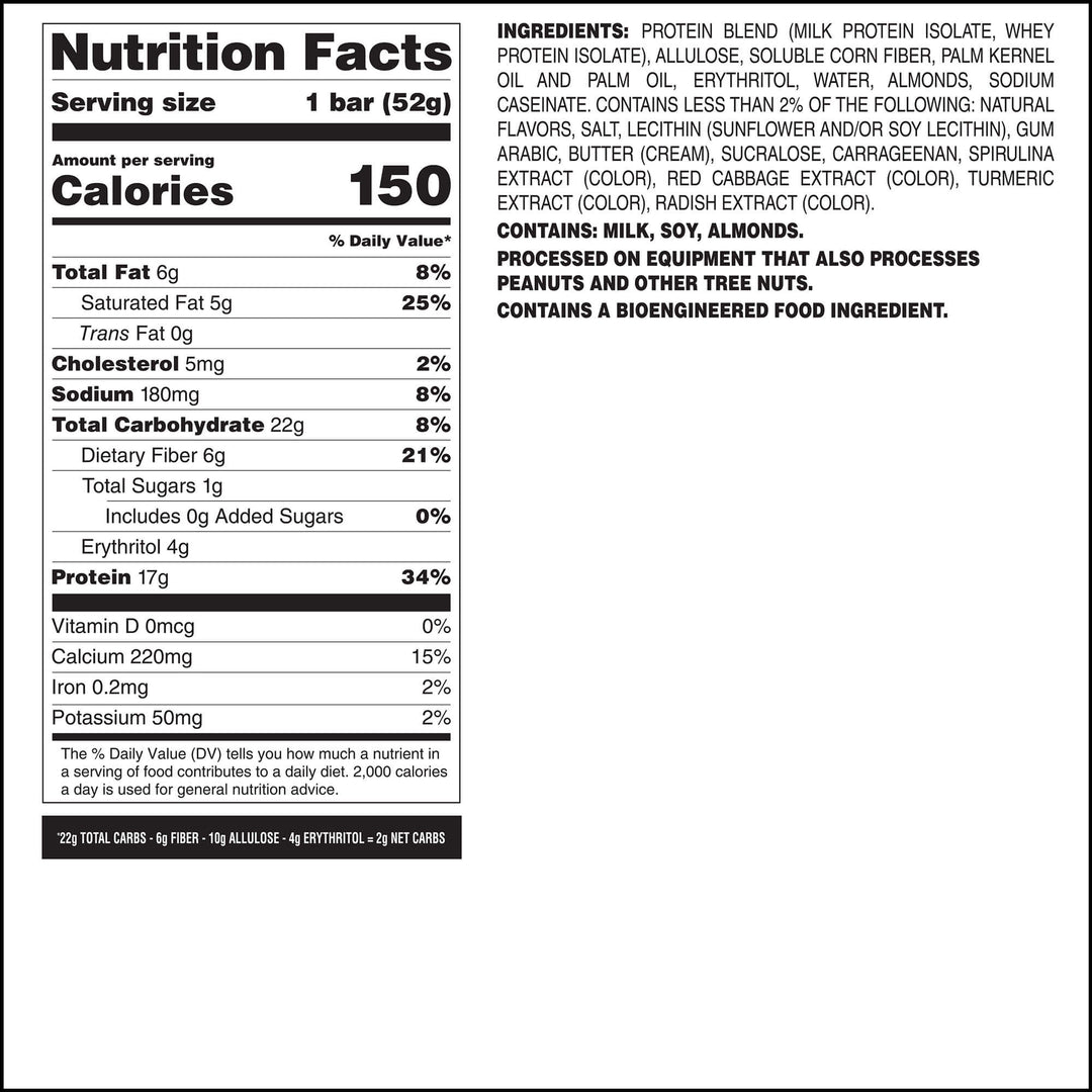 Quest Nutrition Hero Crispy Protein Bar in Birthday Cake, product image 22.