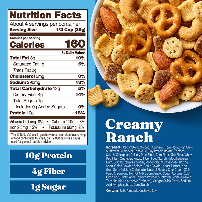 Catalina Crunch Protein Snack Mix - Creamy Ranch, 5.25 oz