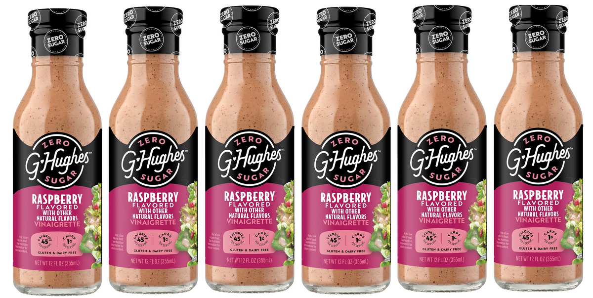 G Hughes Smokehouse Sugar Free Salad Dressing (12 fl oz) - Raspberry Vinaigrette
