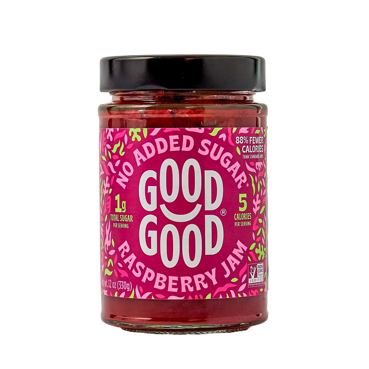 Good Good Keto Friendly Sweet Jam, Raspberry / 12 oz.