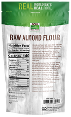 NOW Almond Flour, Unblanched, Raw - 22 oz. (624g)