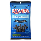 American Licorice Company Sugar Free Red Vines 5oz Bag - One Bag Black Licorice