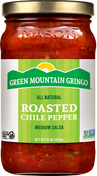 Green Mountain Gringo - Roasted Chile Pepper Medium Salsa