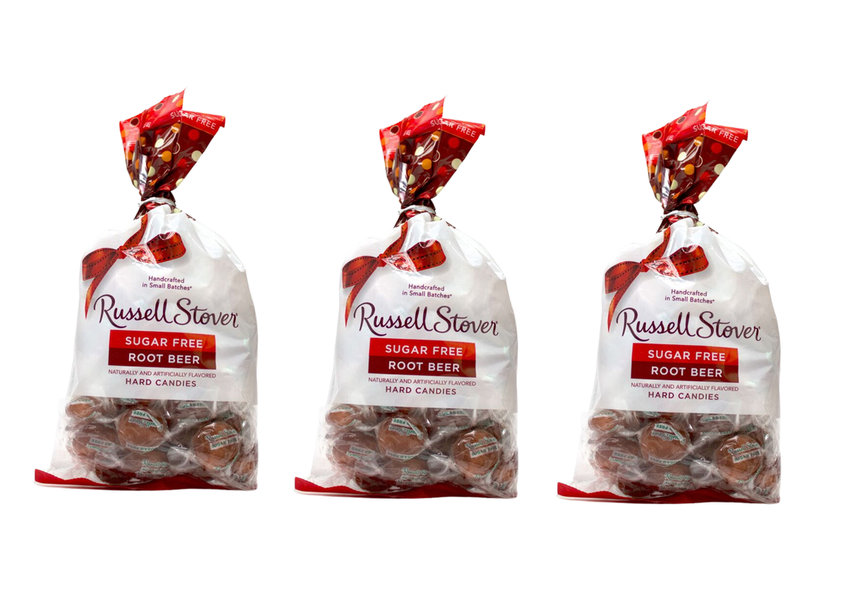 Russell Stover Sugar Free Hard Candies, 12 oz - Root Beer 3 Bags