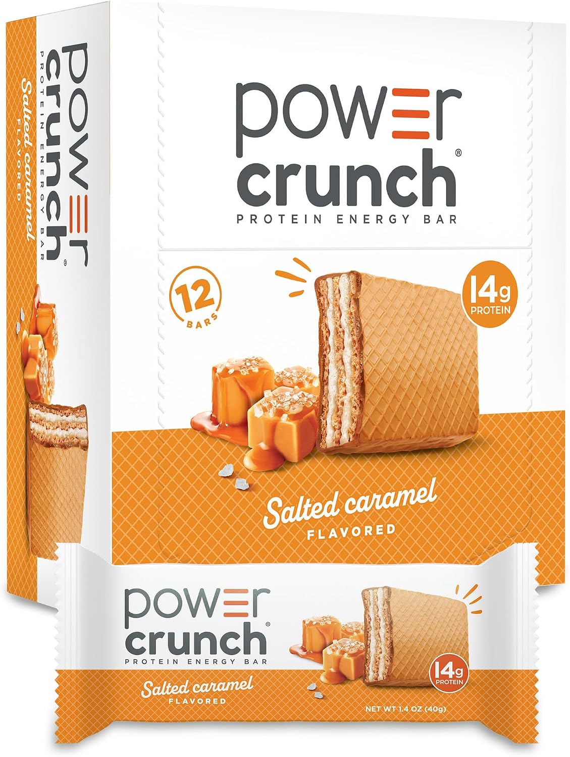 BNRG Power Crunch Protein Bars - Salted Caramel