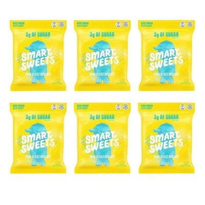 Smart Sweets Sour Blast Buddies 50g (1.8 oz) - 6-Pack