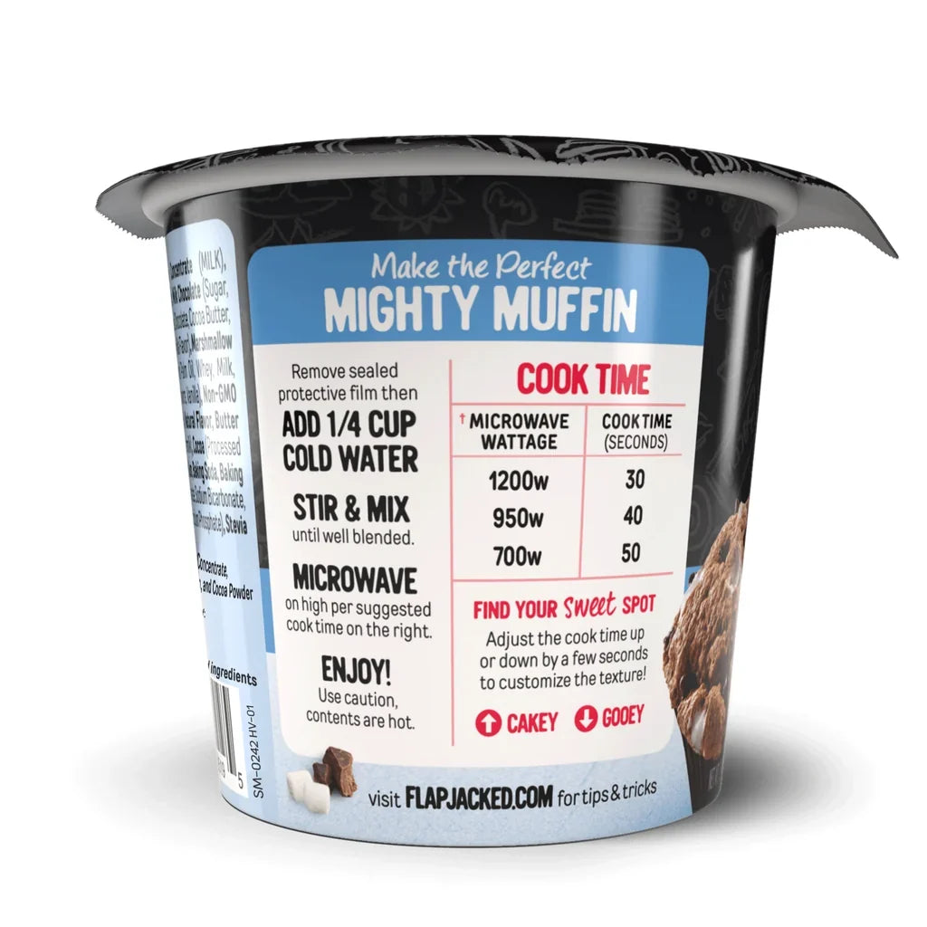 FlapJacked Mighty Muffins - S'mores, One Pack