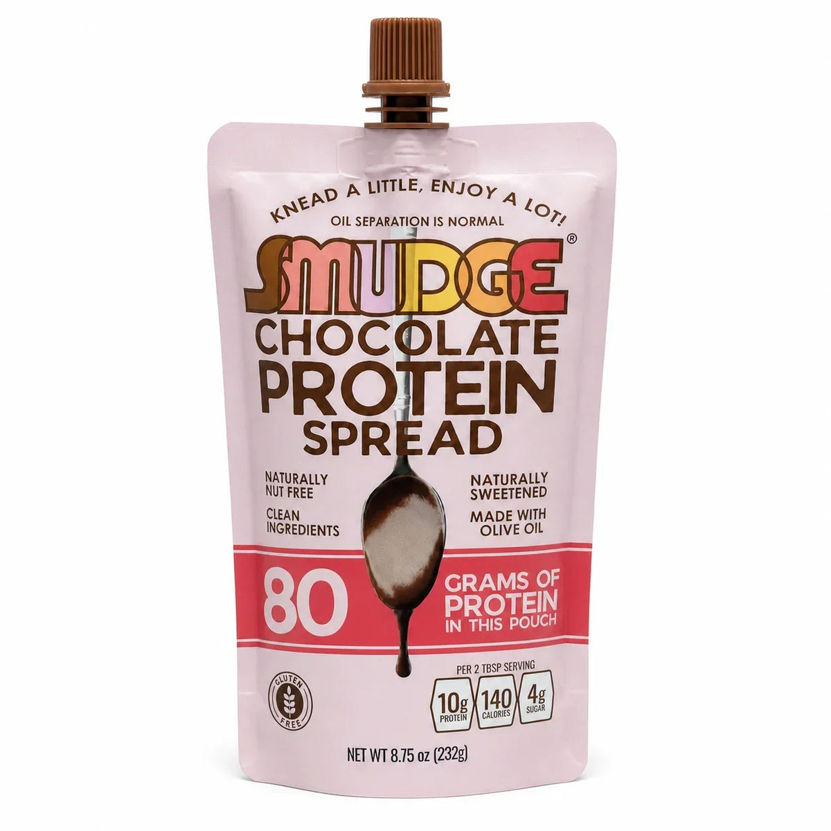 Smudge Chocolate Protein Spread, 8-Serving (8.75 oz).