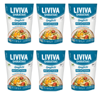Liviva Organic Shirataki Pasta with Oat Fiber, 18.34 oz - Spaghetti, 6 Bags