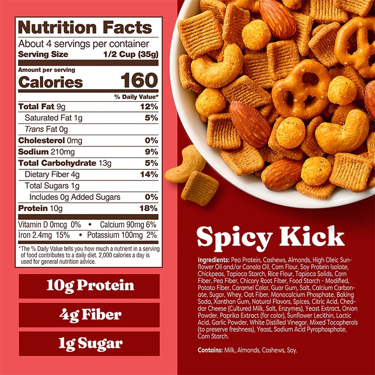 Catalina Crunch Protein Snack Mix - Spicy Kick, 5.25 oz