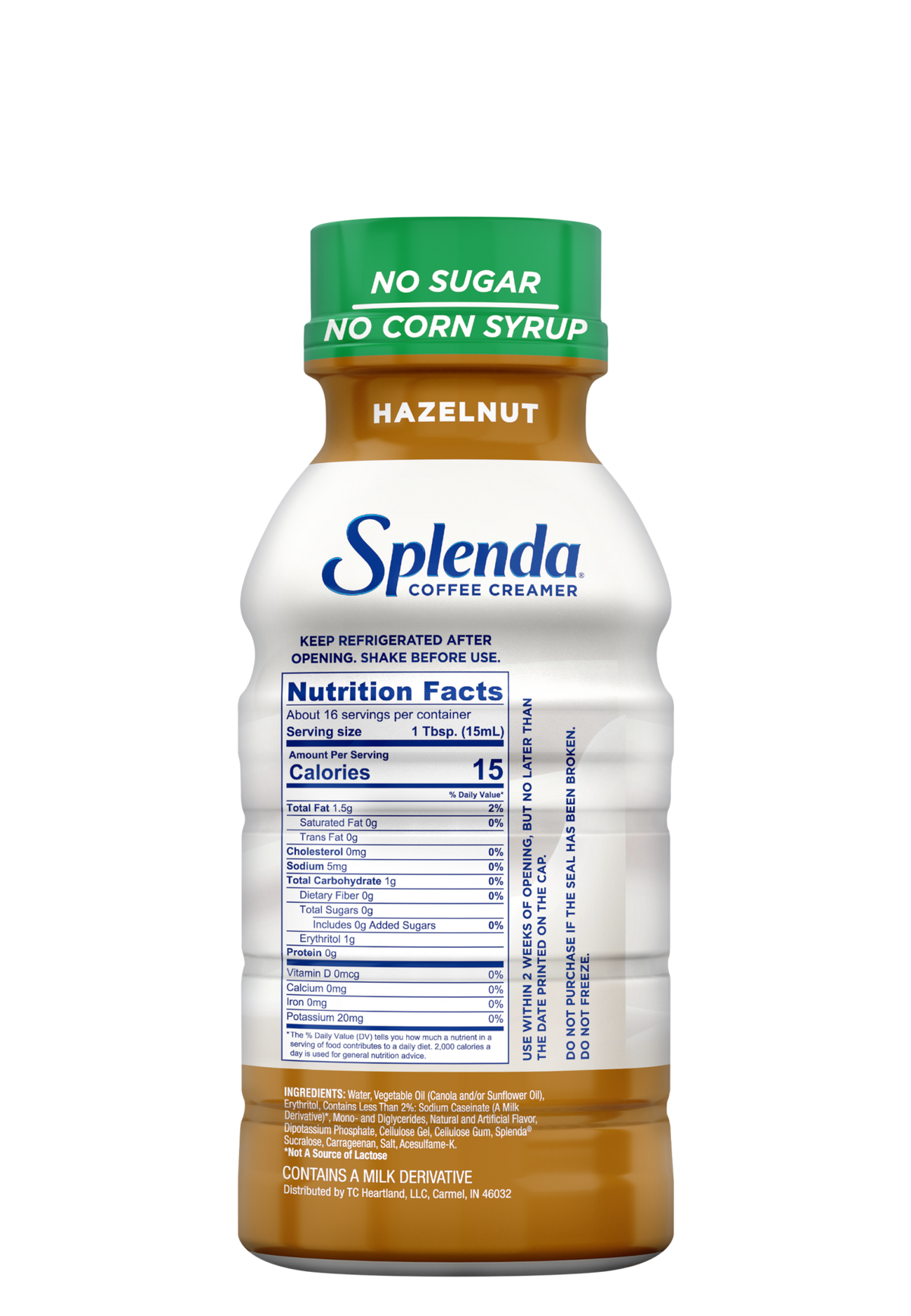 Splenda Coffee Creamer, 8 oz - Hazelnut