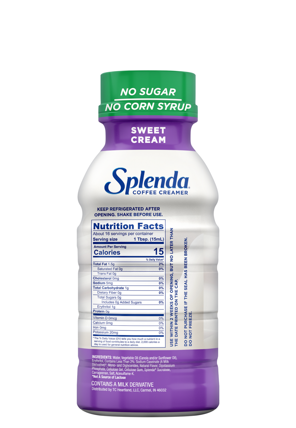 Splenda Coffee Creamer, 8 oz - Sweet Cream