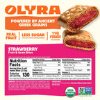 Barras de cereales y frutas Olyra, 5.3 oz