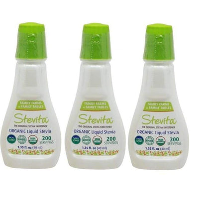 Stevita Liquid Stevia - #Liquid Drop_1.35 oz 3 Bottles