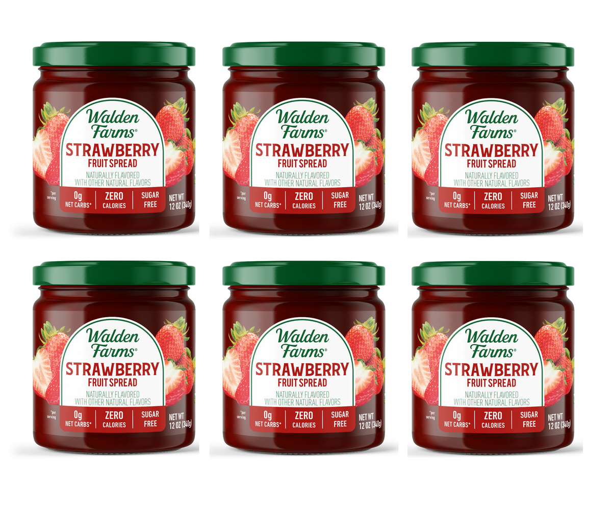 Walden Farms Fruit Spread, Strawberry, Case of 6.
