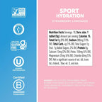 Nuun Sport Hydration Strawberry Lemonade Nutrition Facts