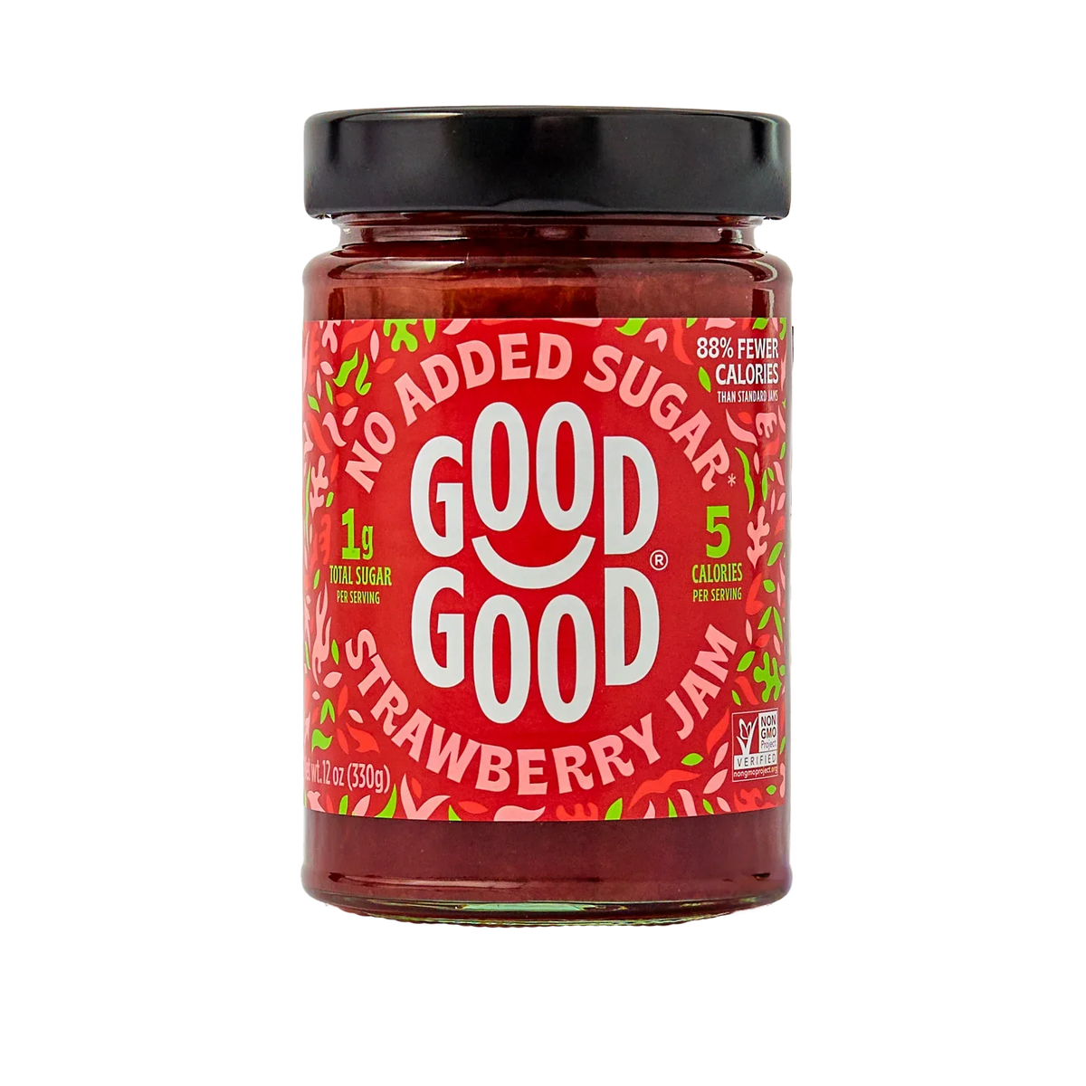 Good Good Keto Friendly Sweet Jam, Strawberry / 12 oz.