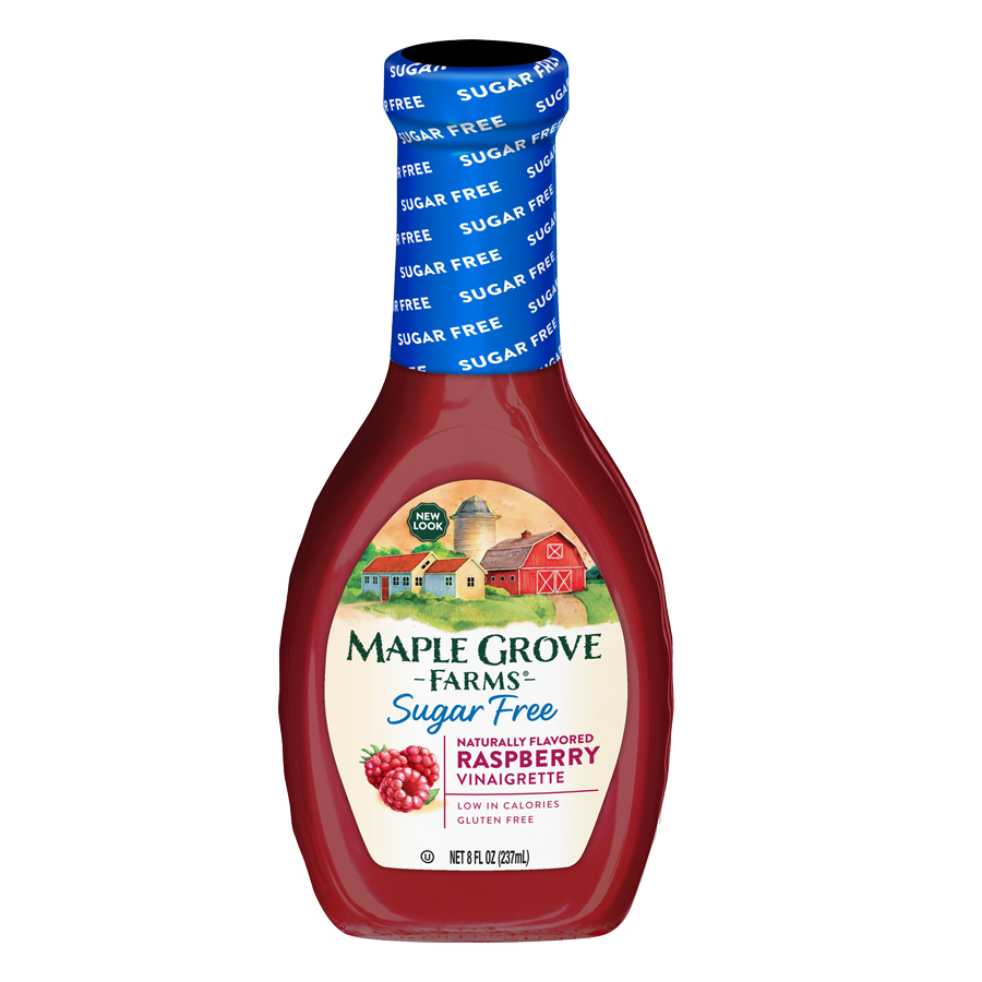 Maple Grove Farms Sugar Free Salad Dressing - Raspberry Vinaigrette 8 fl oz.