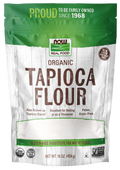 NOW Tapioca Flour 16 oz. product package