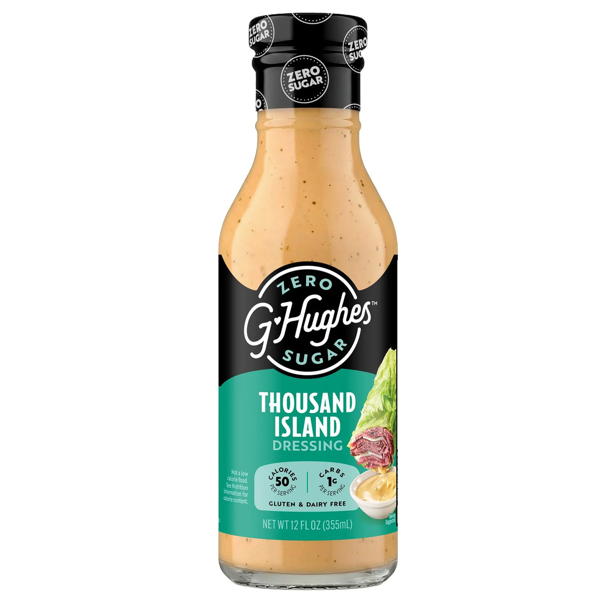 G Hughes Smokehouse Sugar Free Salad Dressing (12 fl oz) - Thousand Island