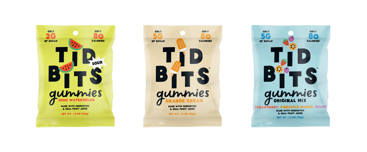 TiDBiTs Gummies - 3-Flavor Variety Pack