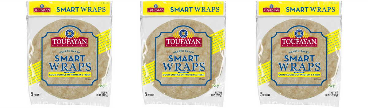 Toufayan Bakeries Smart Wraps - 3-Pack