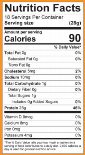 Clear Whey Isolate Protein Powder by WICKED Protein