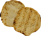 Two small ThinSlim Foods thin pizza crusts on a white background.