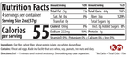 ThinSlim Foods Impastable Low Carb Pasta Rice (Orzo) nutrition facts, serving size, ingredients, and allergen information.