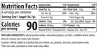 ThinSlim Foods Zero Net Carb Bagels Plain nutrition facts, serving size, ingredients, and allergen information.