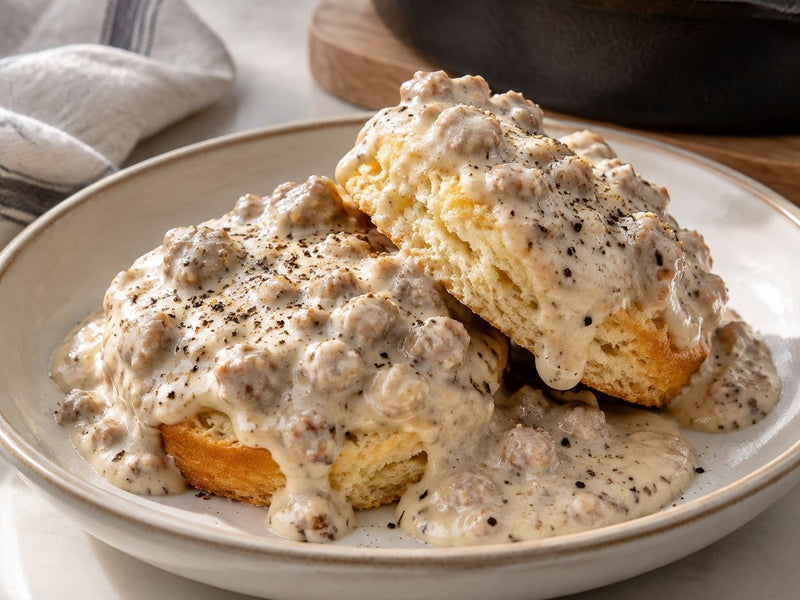 Biscuits And Sausage Gravy