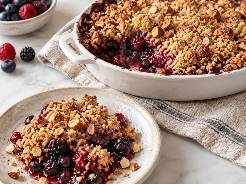 Cinnamon Crunch Berry Crumble