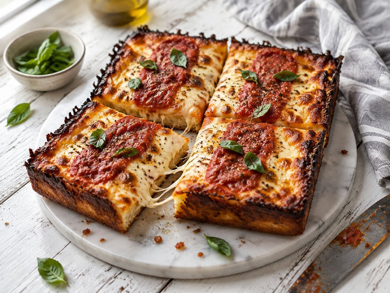 Detroit Style Pan Pizza