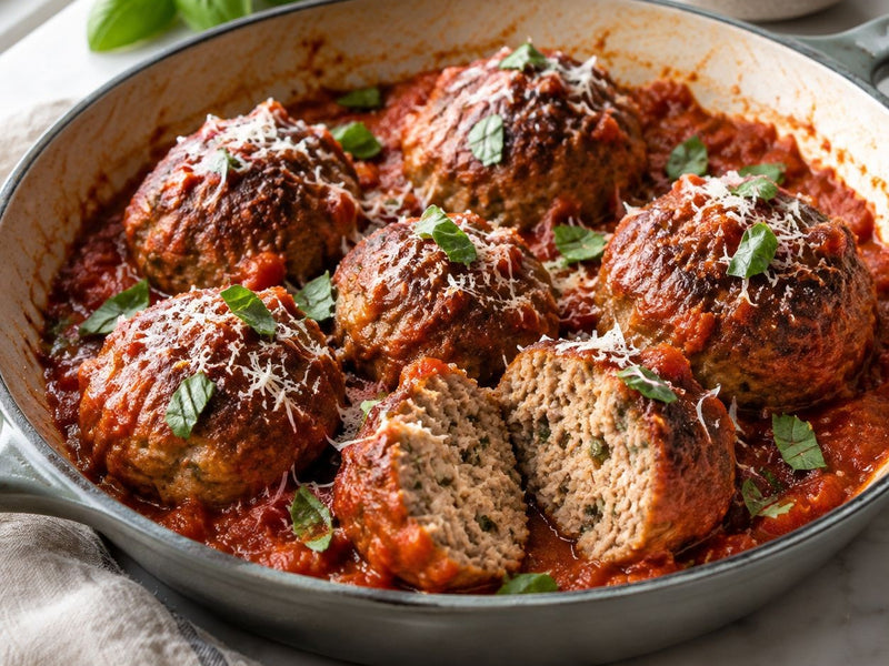 Meatballs With A Breadcrumb Panade